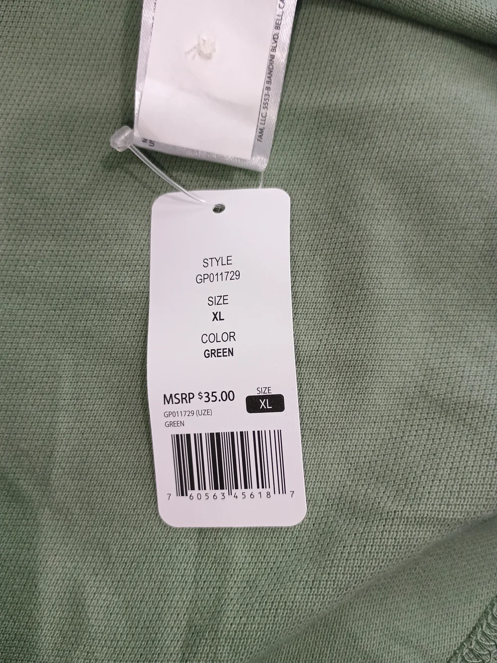 GAP Men's Polo Shirt - Sage Green